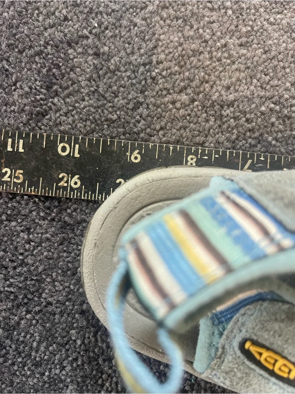 Keen Multicolor Striped Blue Sport Sandals